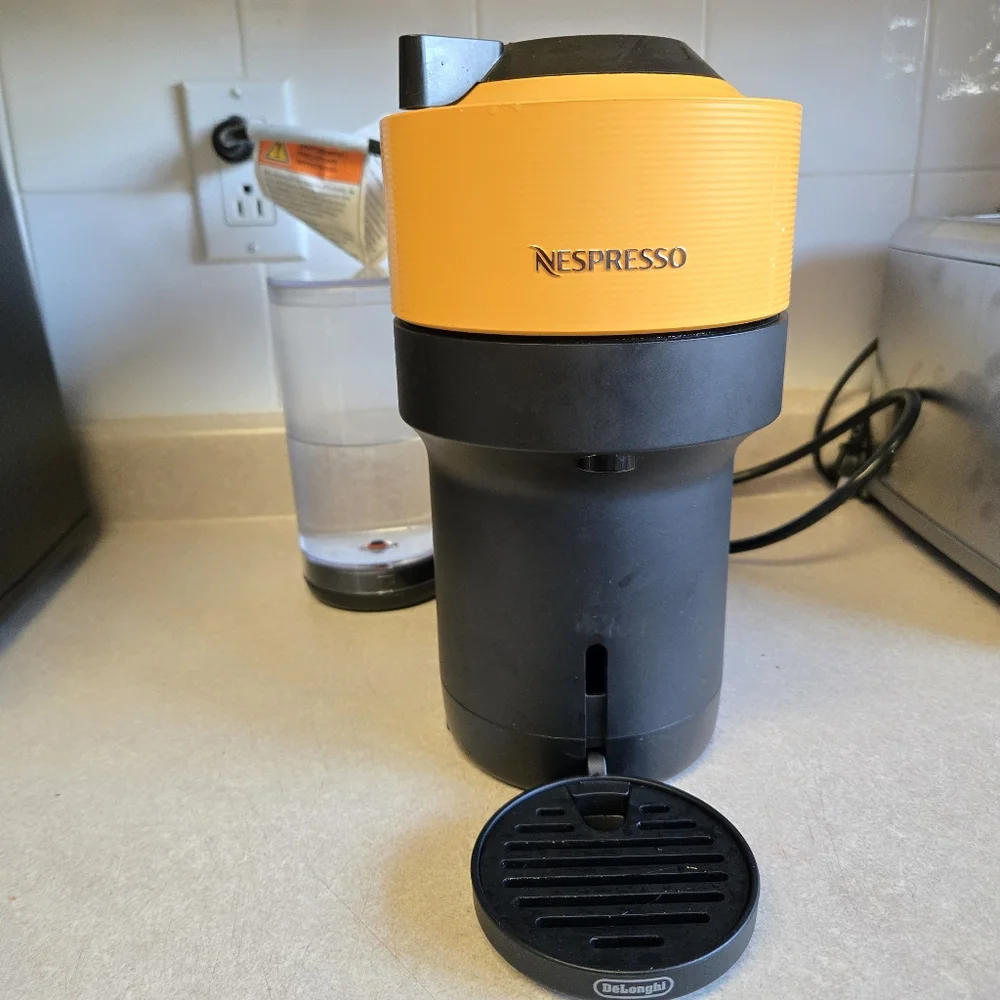 Nespresso Vertuo Pop+ De'Longhi Coffee and Espresso Machine, Mango Yellow - Picture 3 of 12